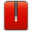 Zipped Red Icon 32x32 png